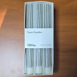 Room Essentials Ivory Taper Candles